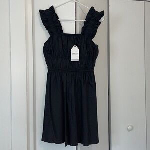 English Factory Black Dress NWT